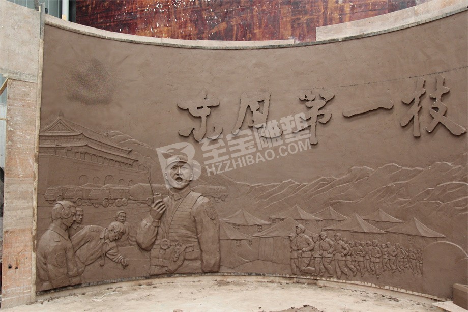 部隊(duì)文化建議玻璃鋼仿銅雕塑仿鑄銅浮雕設(shè)計(jì)定制