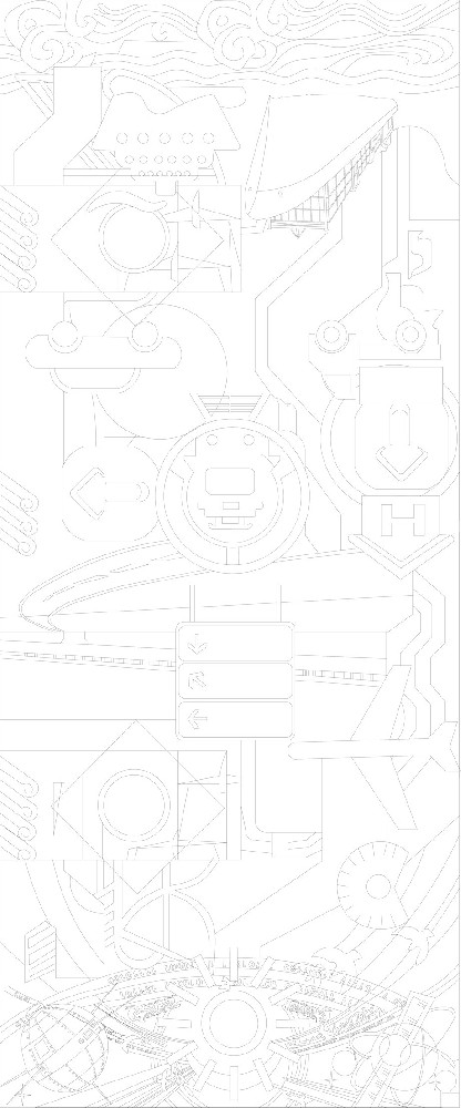 科技創(chuàng)新浮雕雕塑原創(chuàng)手繪設(shè)計稿